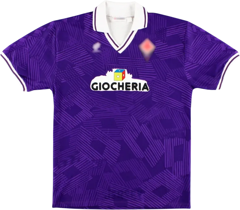 AC Florenz Retro-Trikot 1991/92 Heim – Vorderseite