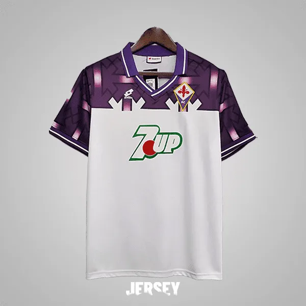 AC Florenz Retro-Trikot 1992/93 Heim – Vorderseite