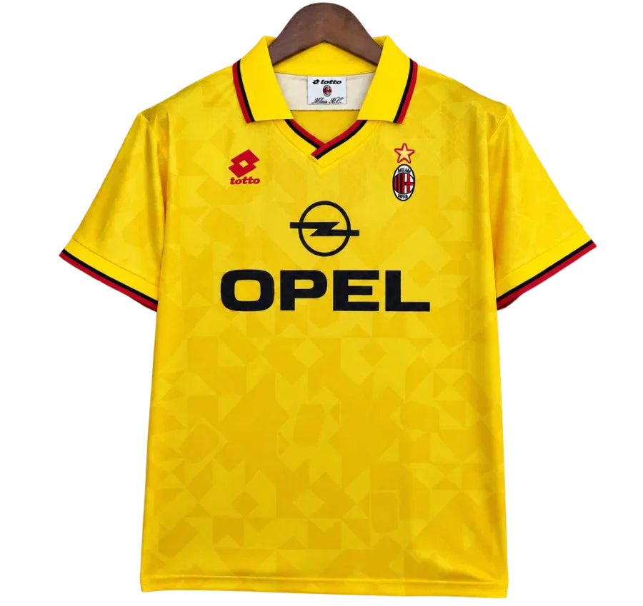 AC Mailand Retro-Trikot 1995/96 Ausweich – Vorderseite