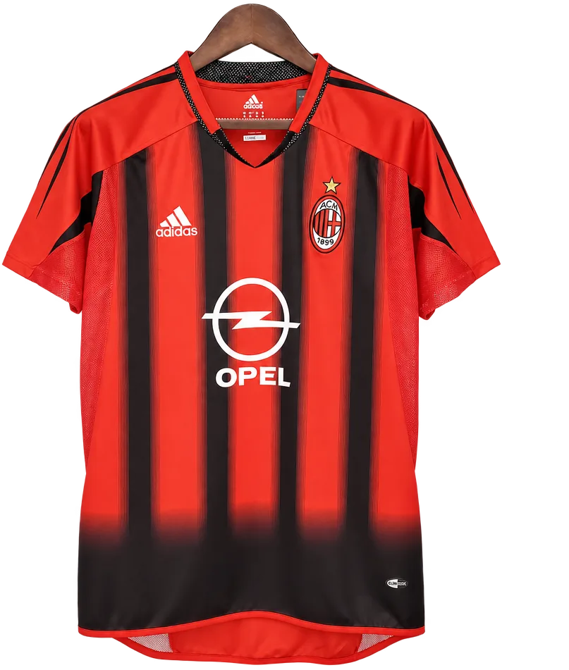 AC Mailand Retro-Trikot 2004/05 Heim – Vorderseite