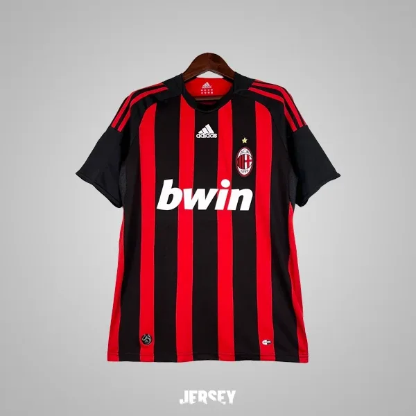 AC Mailand Retro-Trikot 2008/09 Heim – Vorderseite