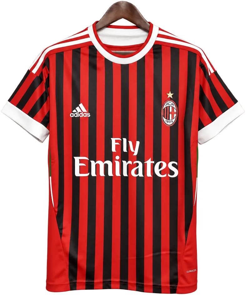 AC Mailand Retro-Trikot 2011/12 Heim – Vorderseite