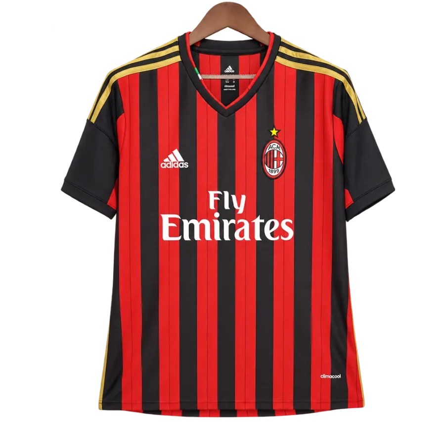 AC Mailand Retro-Trikot 2013/14 Heim – Vorderseite