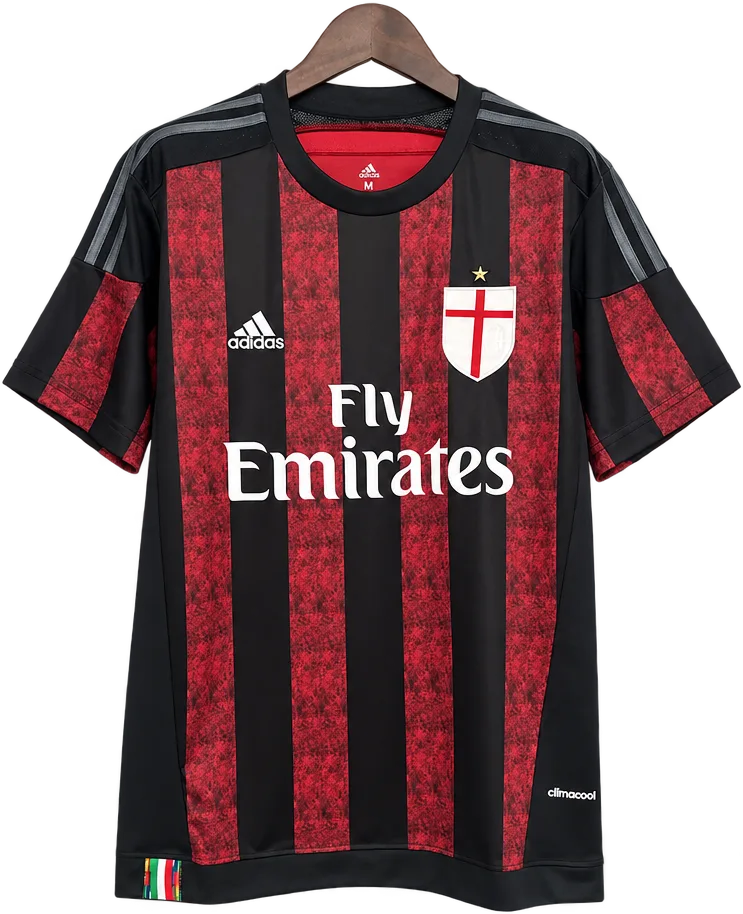AC Mailand Retro-Trikot 2015/16 Heim – Vorderseite