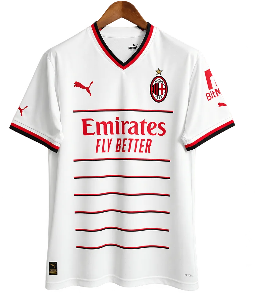 AC Mailand Retro-Trikot 2022/23 Auswärts – Vorderseite