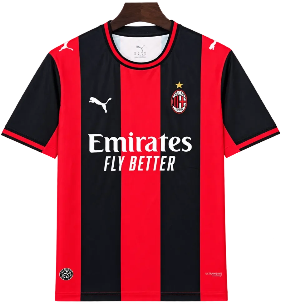 AC Mailand Retro-Trikot 2026/27 Heim – Vorderseite
