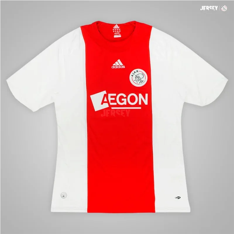 Ajax Amsterdam Retro-Trikot 2008/09 Heim – Vorderseite