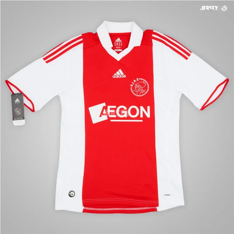 Ajax Amsterdam Retro-Trikot 2009/10 Heim – Vorderseite