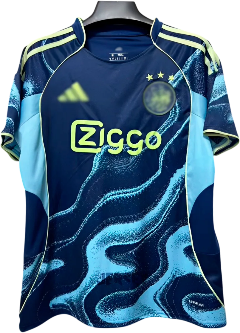 Ajax Amsterdam Retro-Trikot 2025/26 Auswärts – Vorderseite