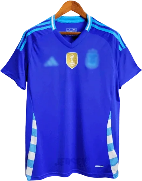 Argentinien Retro-Trikot 2024 Auswärts – Vorderseite
