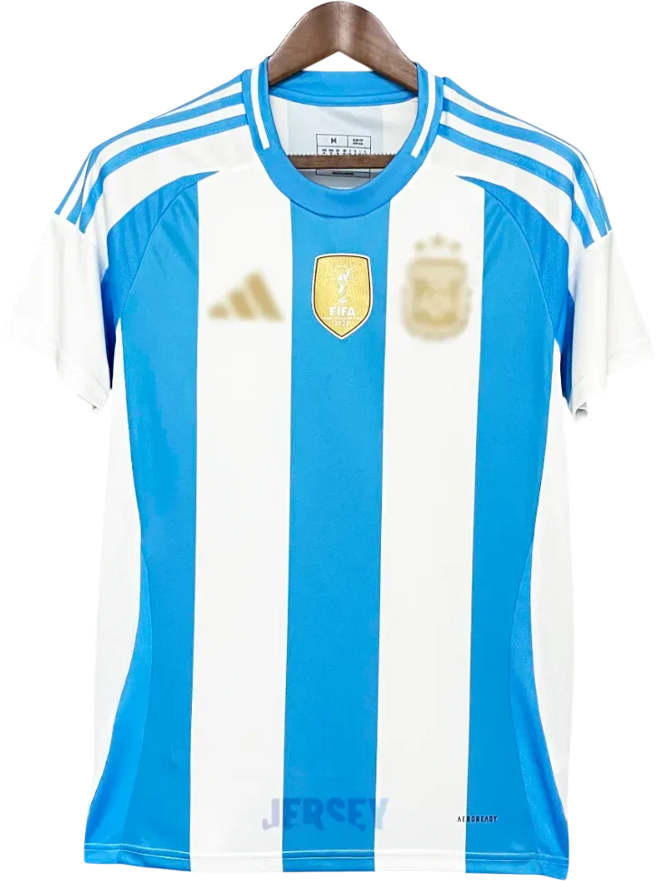 Argentinien Retro-Trikot 2024 Heim – Vorderseite