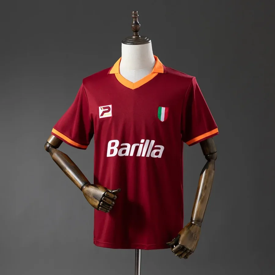 AS Rom Retro-Trikot 1983/84 Heim – Vorderseite