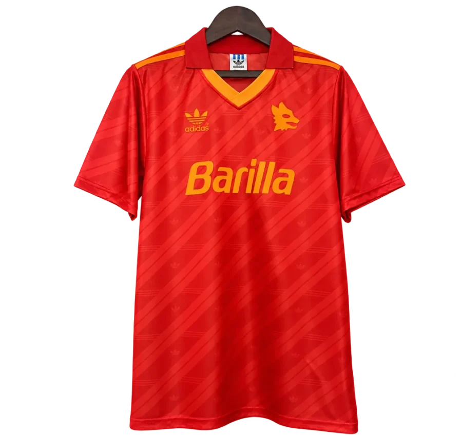 AS Rom Retro-Trikot 1992–94 Ausweich – Vorderseite