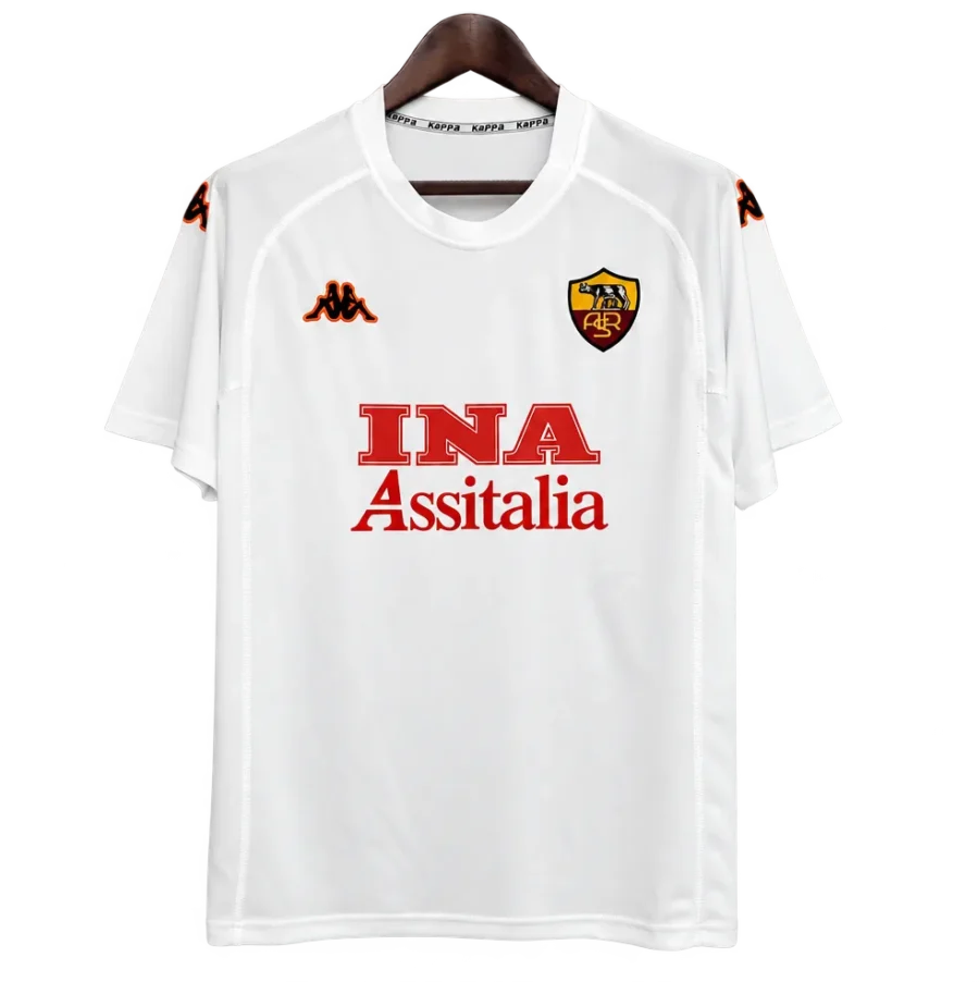 AS Rom Retro-Trikot 2000/01 Auswärts – Vorderseite