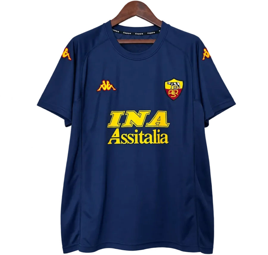 AS Rom Retro-Trikot 2000/01 Ausweich – Vorderseite