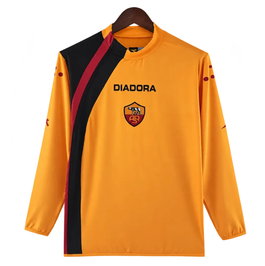 AS Rom Retro-Trikot 2005/06 Heim – Vorderseite