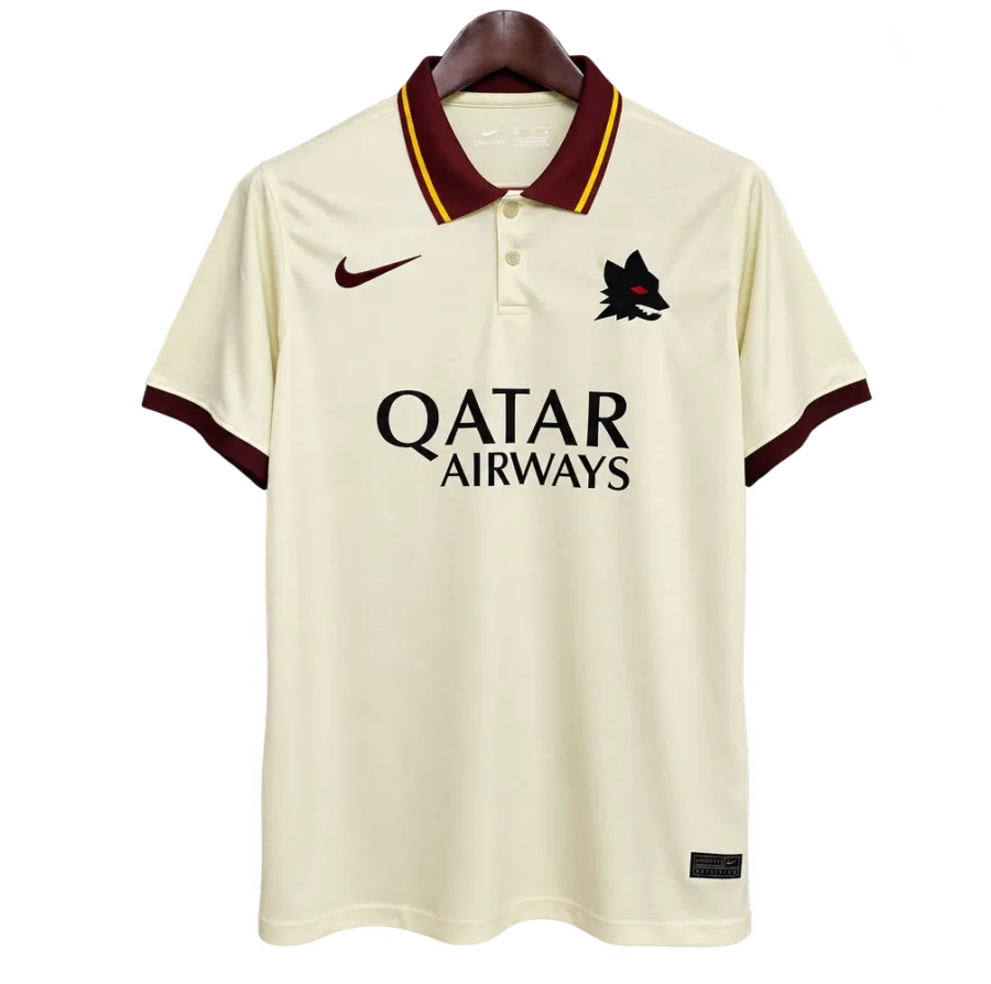 AS Rom Retro-Trikot 2020/21 Auswärts – Vorderseite