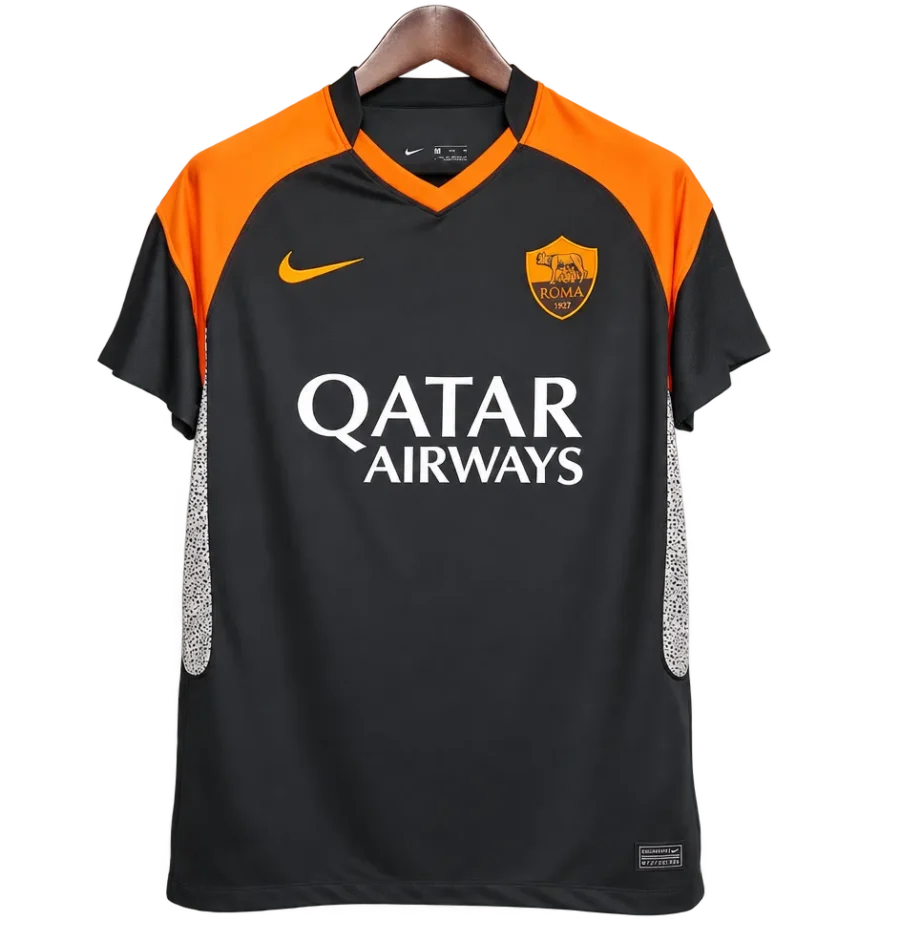 AS Rom Retro-Trikot 2021 Ausweich – Vorderseite