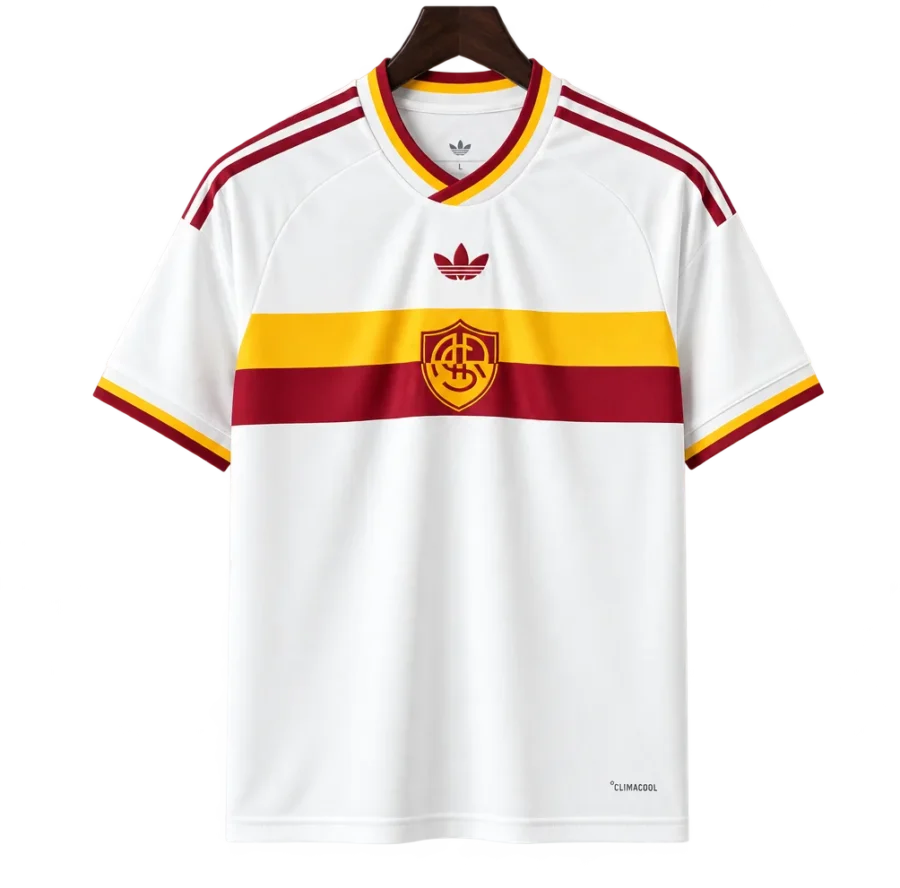 AS Rom Retro-Trikot 2026/27 Auswärts – Vorderseite