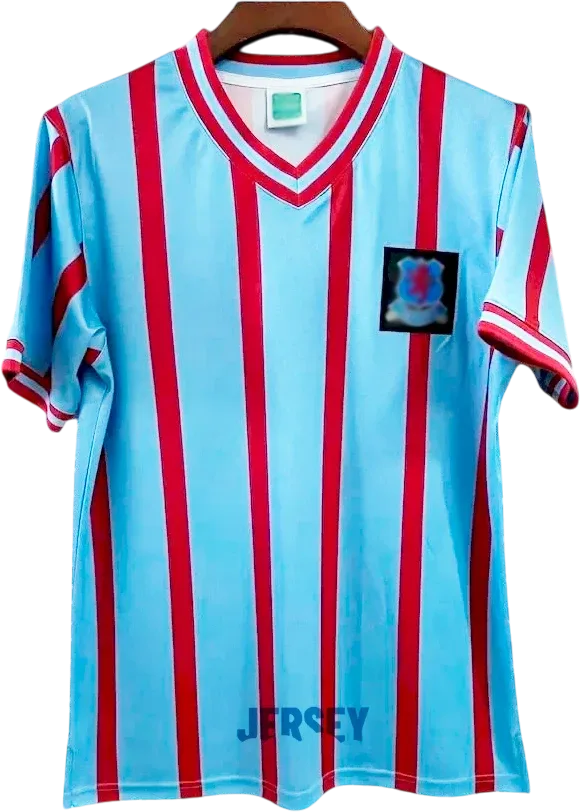 Aston Villa Retro-Trikot 1956/57 Heim – Vorderseite