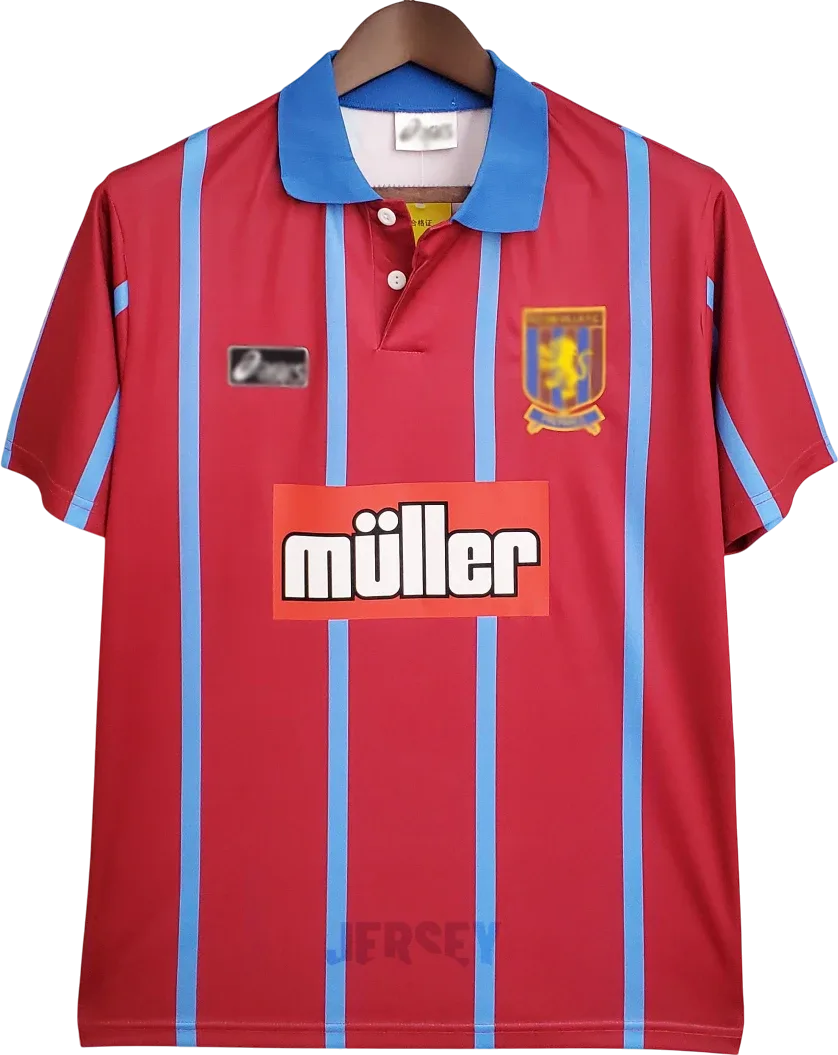 Aston Villa Retro-Trikot 1993/94 Heim – Vorderseite