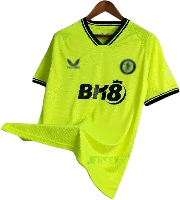 Aston Villa Retro-Trikot 2023/24 Torwart Heim – Vorderseite