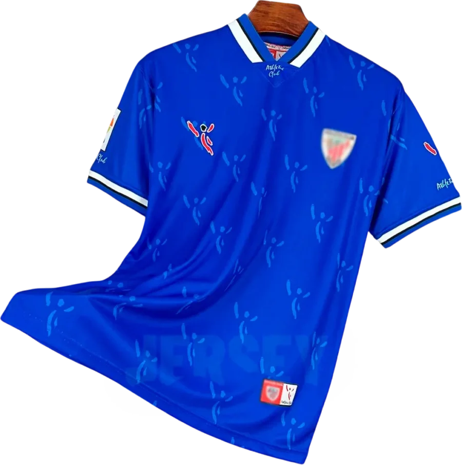 Athletic Bilbao Retro-Trikot 2001/02 Auswärts – Vorderseite