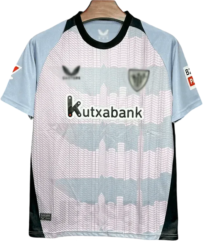Athletic Bilbao Retro-Trikot 2024/25 Ausweich – Vorderseite