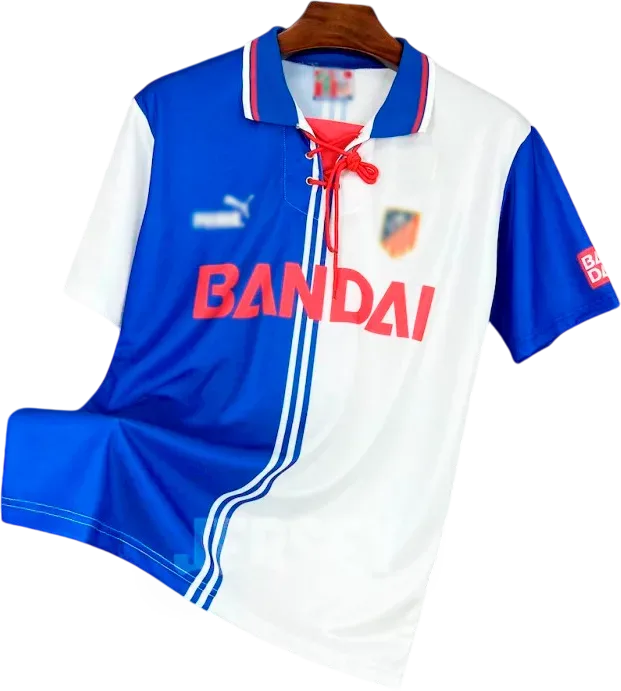 Atlético Madrid Retro-Trikot 1996/97 Ausweich – Vorderseite
