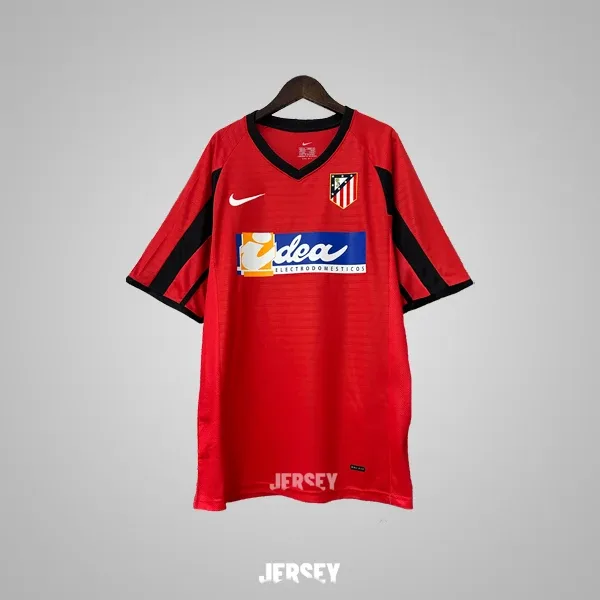 Atlético Madrid Retro-Trikot 2001/02 Auswärts – Vorderseite