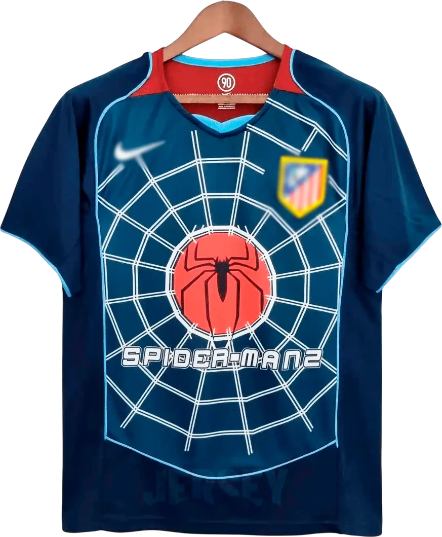 Atlético Madrid Retro-Trikot 2004/05 Auswärts – Vorderseite