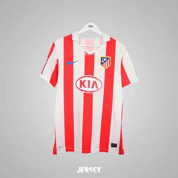 Atlético Madrid Retro-Trikot 2010/11 Heim – Vorderseite