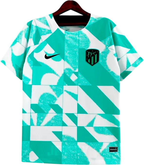 Atlético Madrid Retro-Trikot 2023/24 Training – Vorderseite