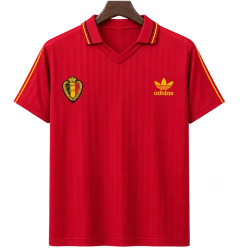 Belgien Retro-Trikot 1990 Heim