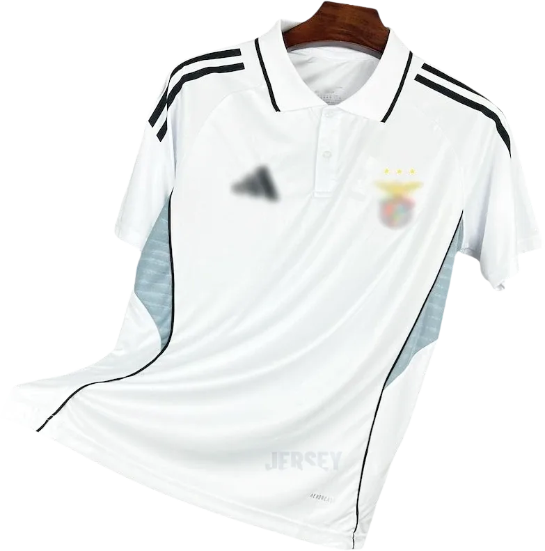 Benfica Lissabon Retro-Trikot 2025/26 Training Polo – Vorderseite