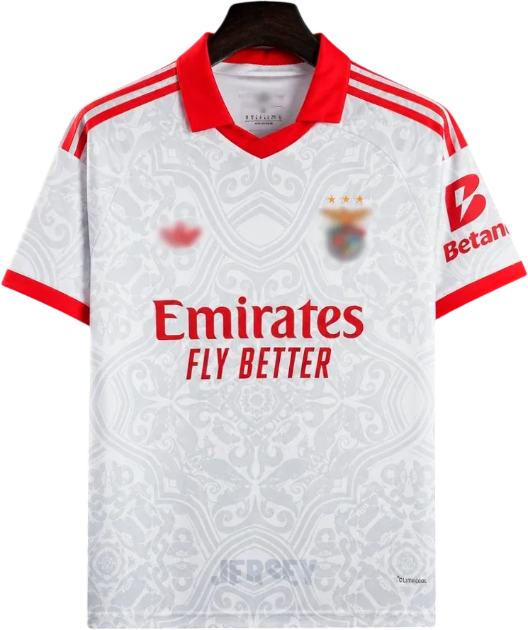 Benfica Lissabon Retro-Trikot 2026/27 Auswärts – Vorderseite