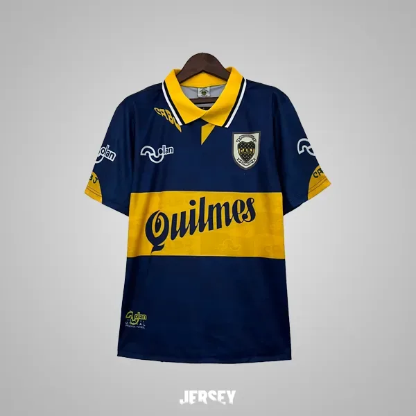 Boca Juniors Retro-Trikot 1995/96 Heim – Vorderseite