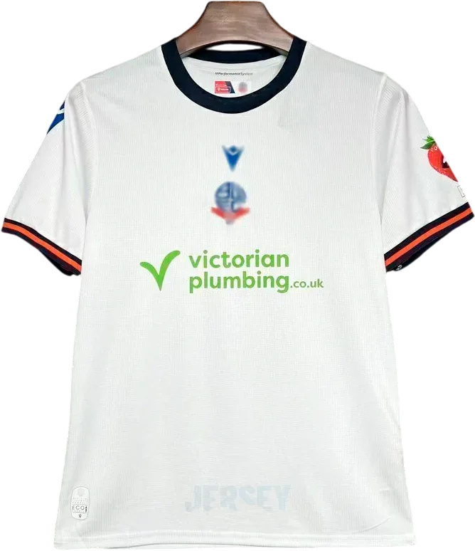Bolton Wanderers Retro-Trikot 2024/25 Heim – Vorderseite