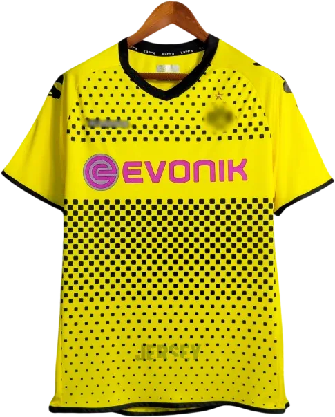Borussia Dortmund Retro-Trikot 2011/12 Heim – Vorderseite