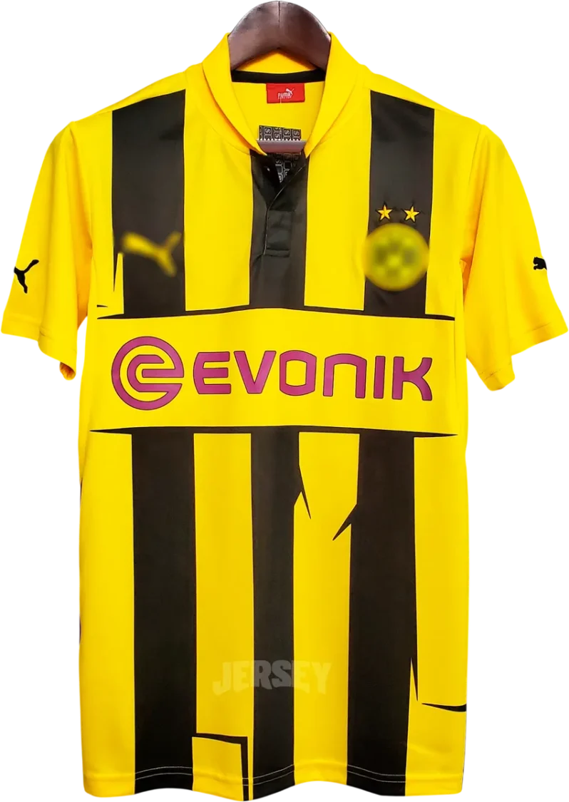Borussia Dortmund Retro-Trikot 2012/13 Heim – Vorderseite