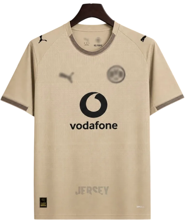 Borussia Dortmund Retro-Trikot 2025/26 Torwart 100 Jahre – Vorderseite