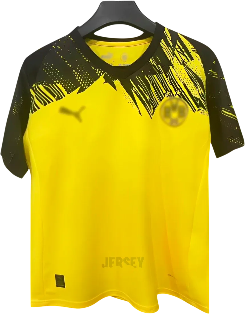 Borussia Dortmund Retro-Trikot 2025/26 Training – Vorderseite