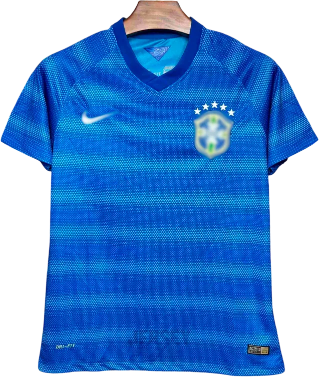 Brasilien Retro-Trikot 2014 Auswärts – Vorderseite
