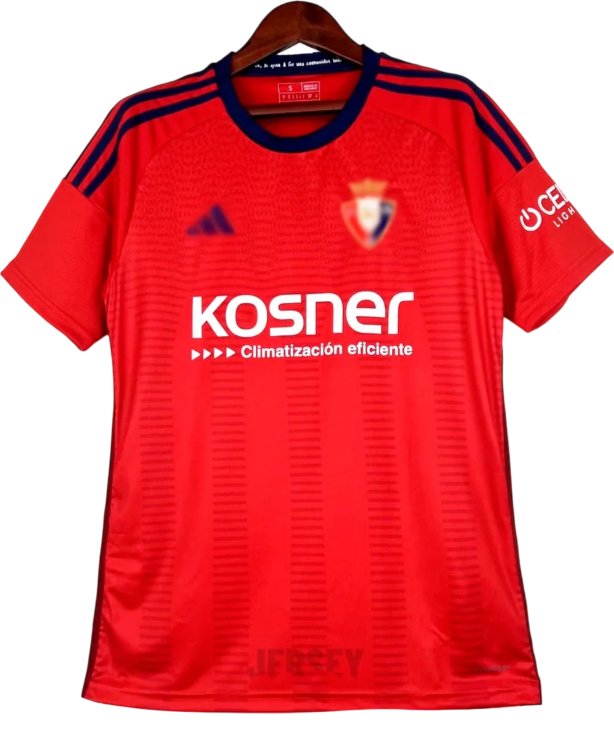 CA Osasuna Retro-Trikot 2023/24 Heim – Vorderseite