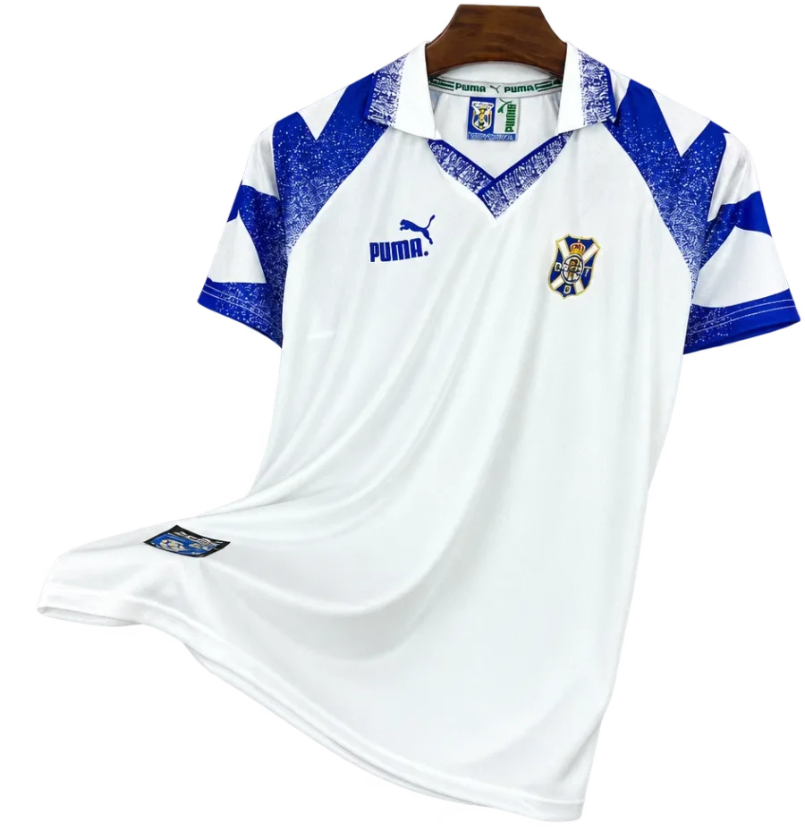 CD Teneriffa Retro-Trikot 1997/98 Heim – Vorderseite