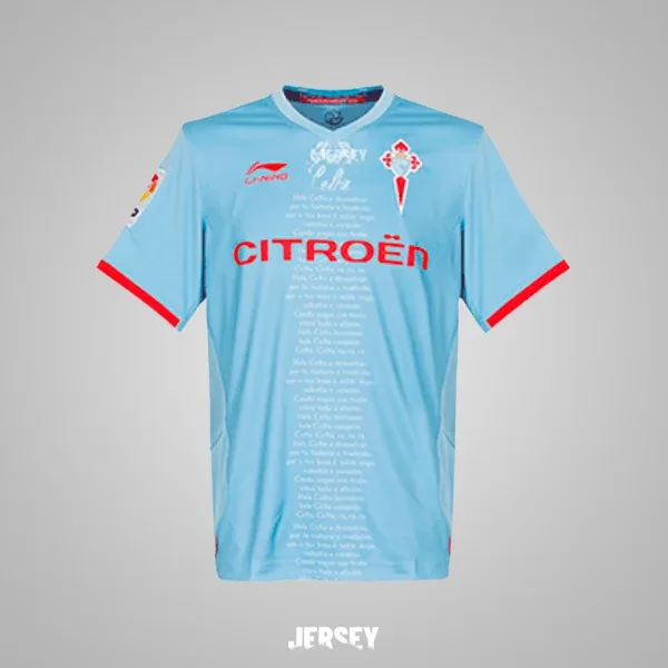 Celta Vigo Retro-Trikot 2011/12 Heim – Vorderseite