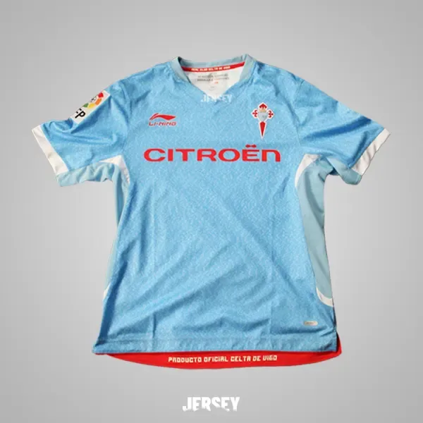 Celta Vigo Retro-Trikot 2012/13 Heim – Vorderseite