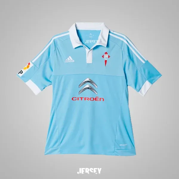 Celta Vigo Retro-Trikot 2015/16 Heim – Vorderseite