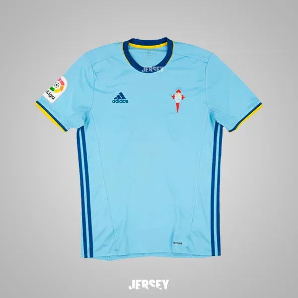 Celta Vigo Retro-Trikot 2016/17 Heim – Vorderseite