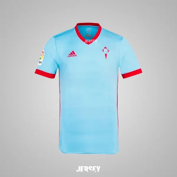 Celta Vigo Retro-Trikot 2017/18 Heim – Vorderseite